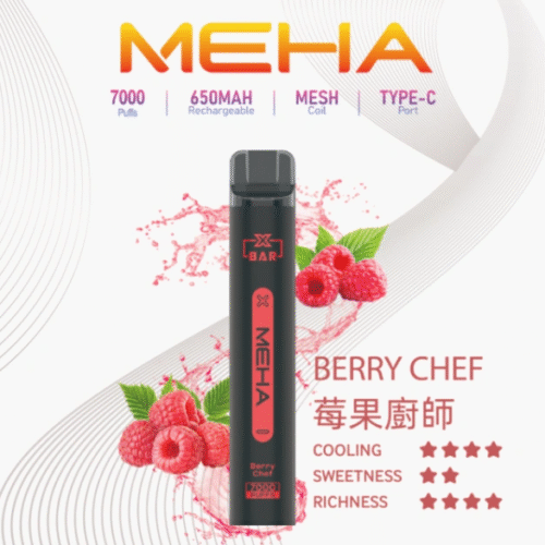 MEHA魅嗨拋棄式7000口【黑色抛棄式】